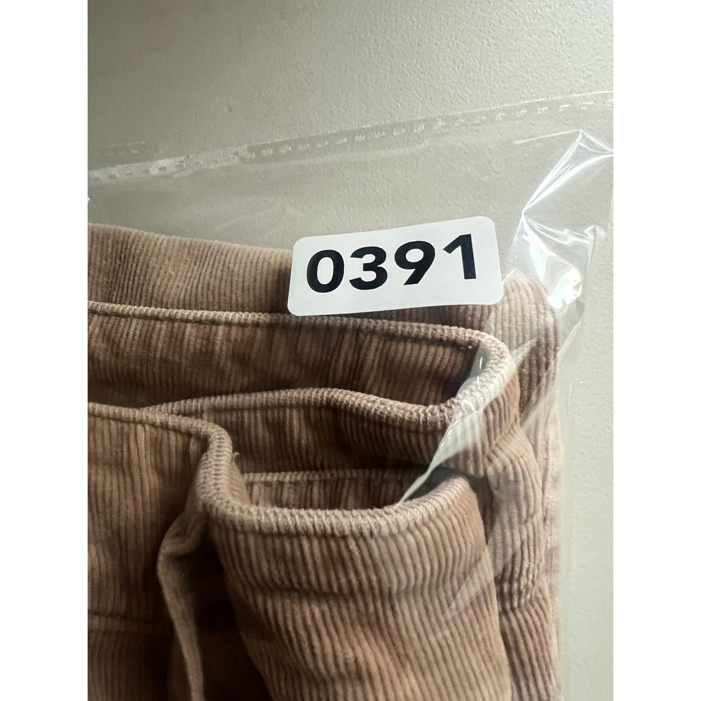 Talbots Womens 16 Tan Beige Corduroy High Waist Straight Leg Pants Classic - Picture 11 of 11